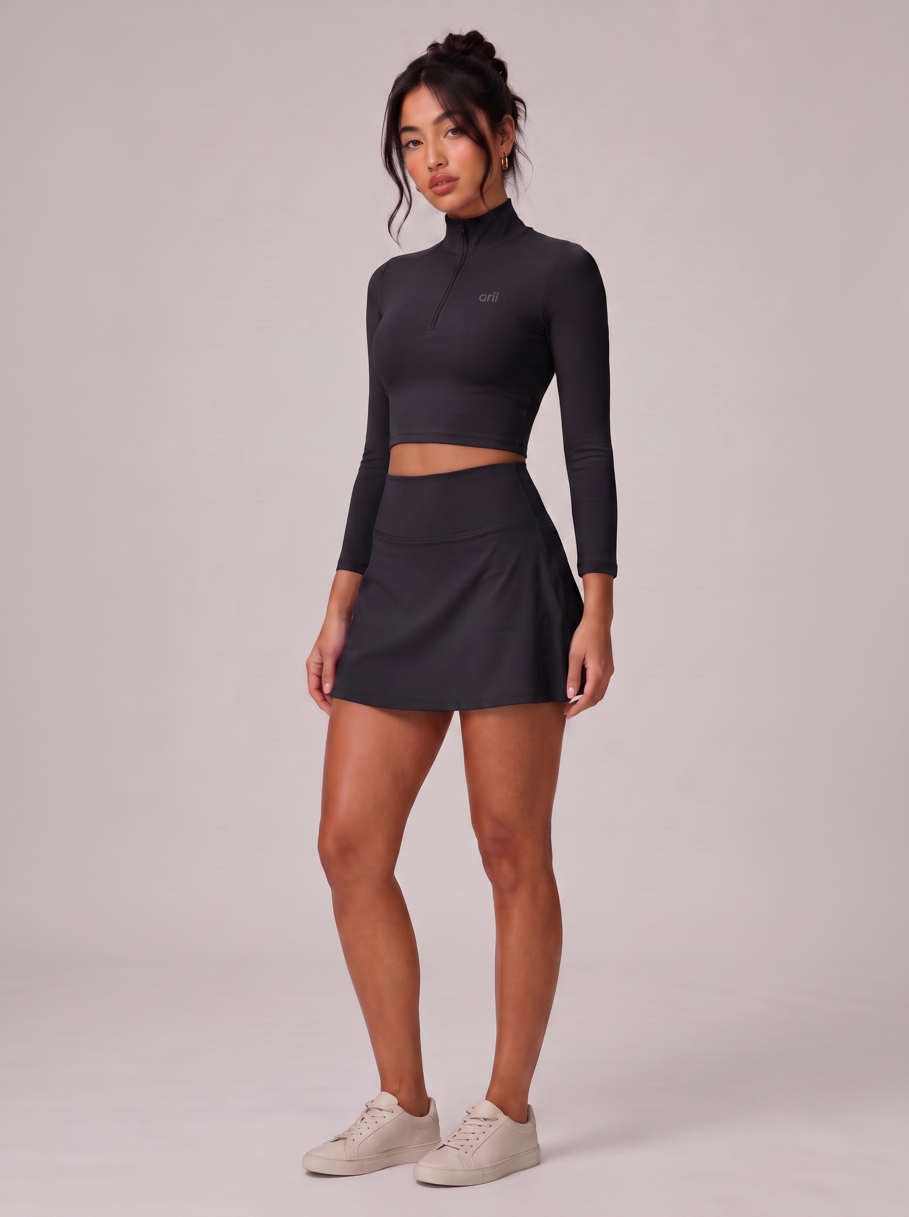 Milan Long Sleeve Active Skirt Set 3